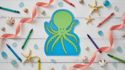 SHAPES ETC.   Notepad - Octopus