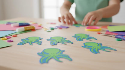 SHAPES ETC. Mini Notepad - Octopus