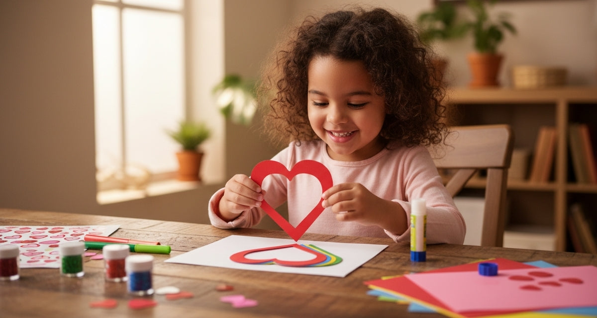 SHAPES ETC. Scalloped Heart Cut-Outs Assorted Color - 3"