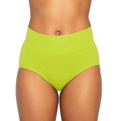 The High Waisted Period. in SportyStretch™ For Heavy Flows