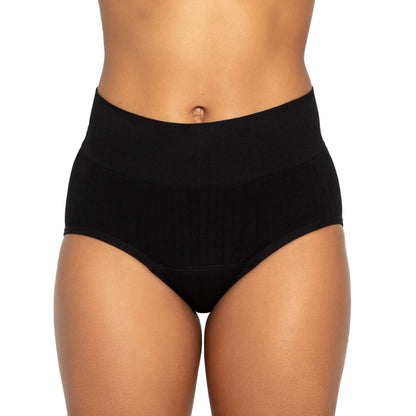 The High Waisted Period. in SportyStretch™ For Heavy Flows