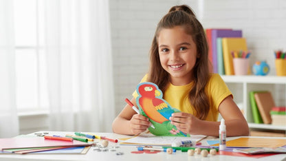 SHAPES ETC.  Large Notepad - Parrot