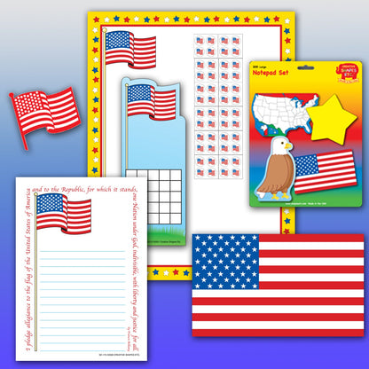SHAPES ETC. Stationery Set - Flag