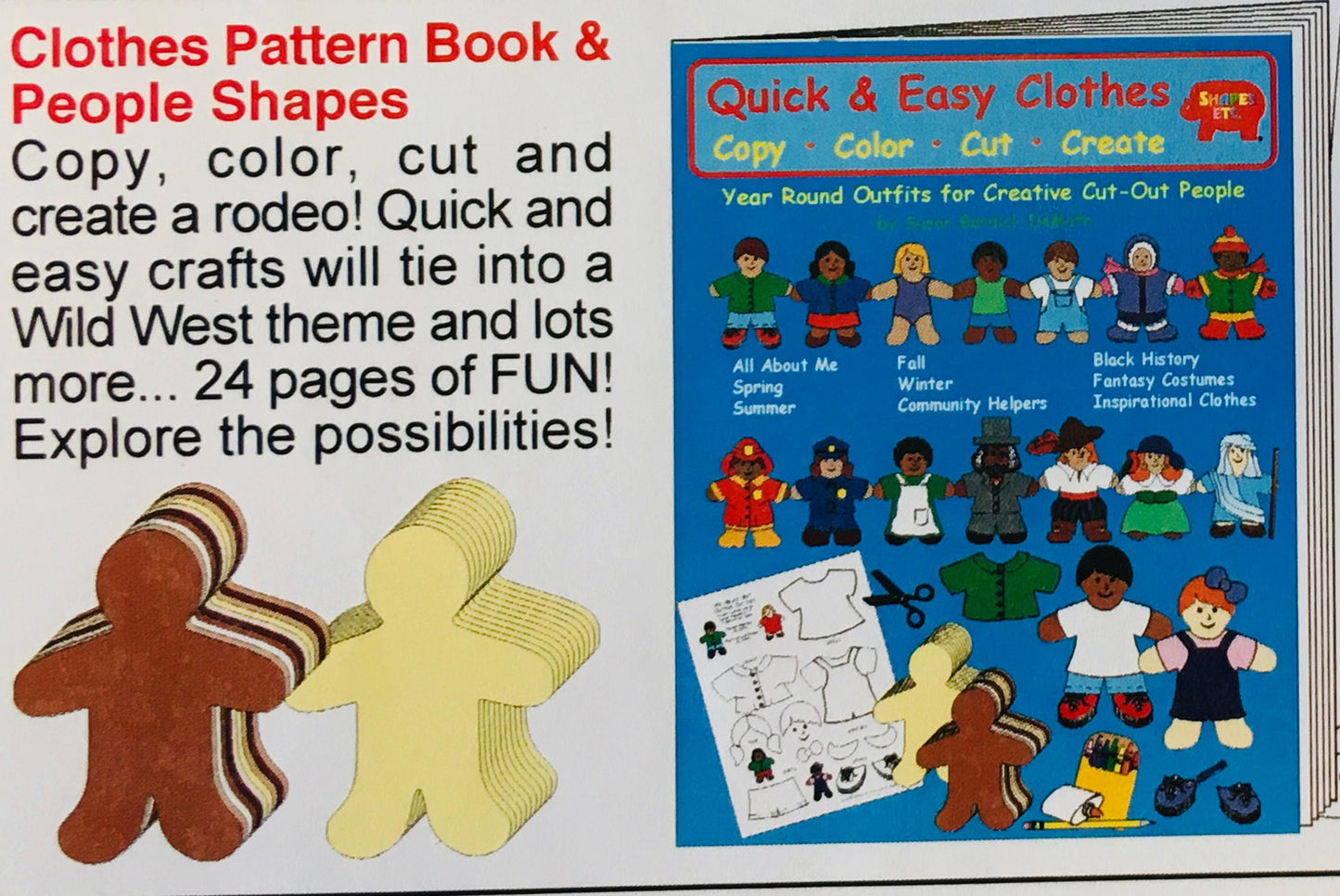 SHAPES ETC. How-To Book - Quick & Easy Clothes
