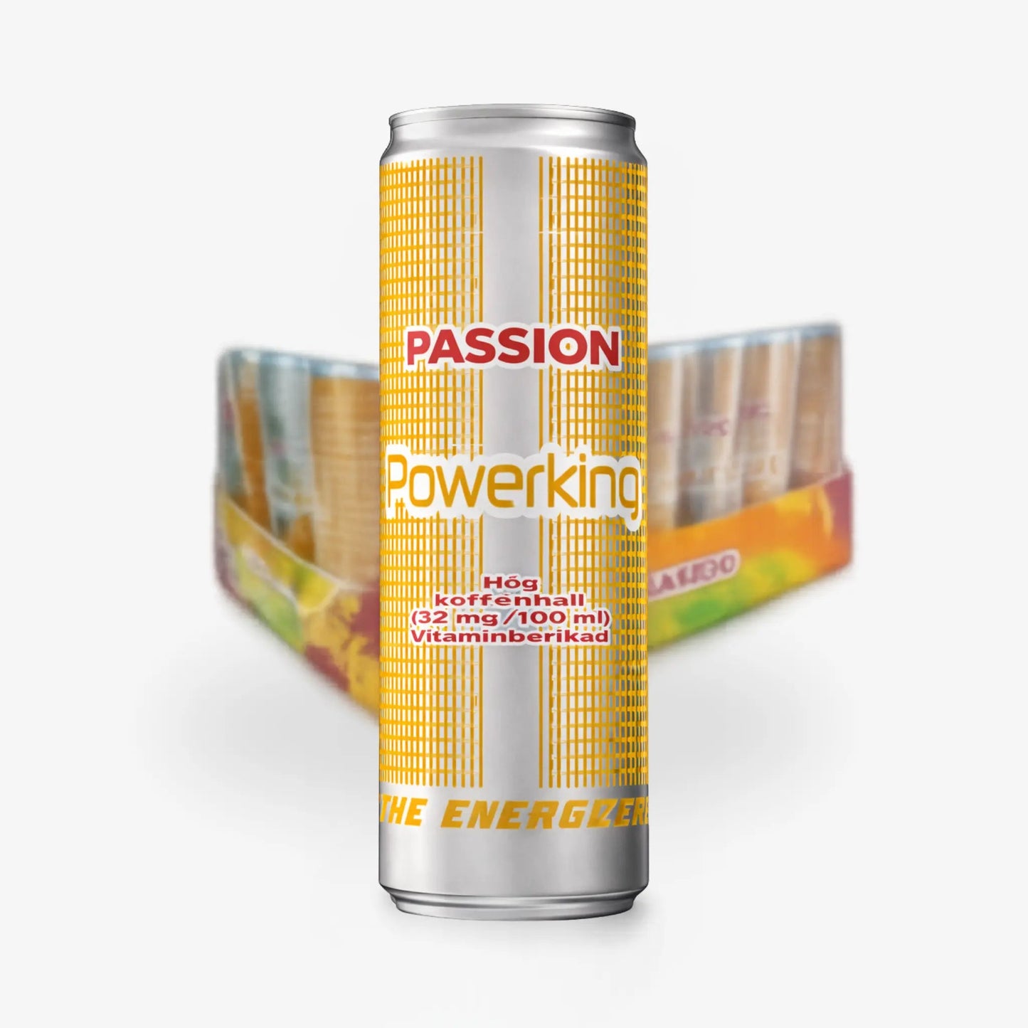 Powerking Passion Fruit Energy Drink – Imported Swedish Energy Drink