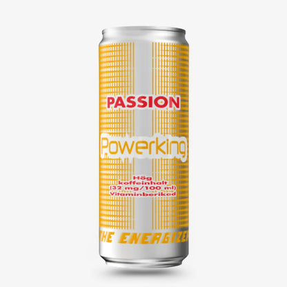 Powerking Passion Fruit Energy Drink – Imported Swedish Energy Drink