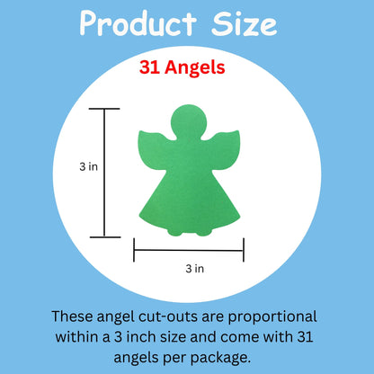 SHAPES ETC. Small Assorted Cut-Out - Angel