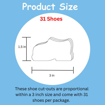 SHAPES ETC. Single ColorCut-Out - Shoe