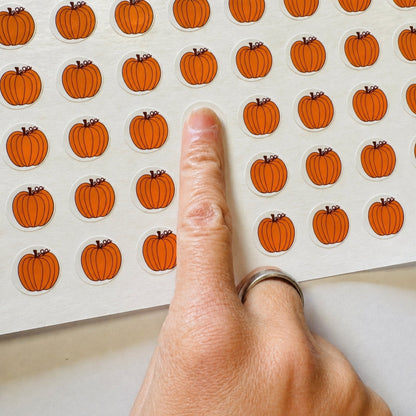 SHAPES ETC. Incentive Stickers - Pumpkin