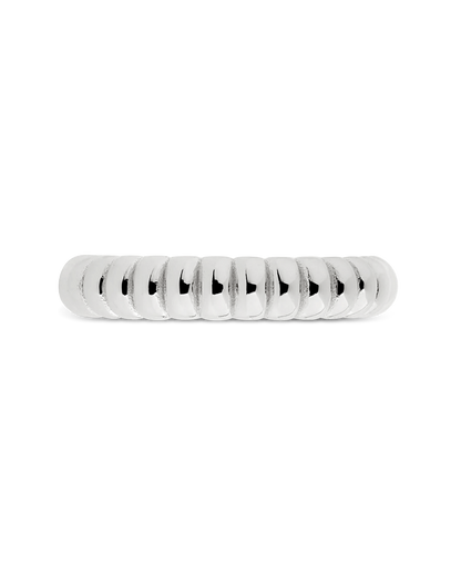 Sterling Silver Bubble Band Ring