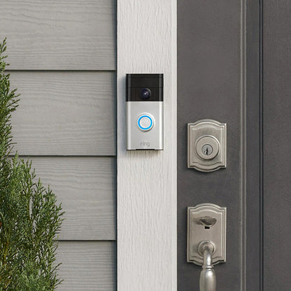 IN STOCK! Ring 8VRSLZ-0EN0 Video Doorbell 3 -  (Satin Nickel and Venetian Bronze)