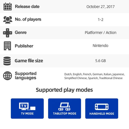 Super Mario Odyssey - Nintendo Swtich Game Deals ACTION Games for Switch OLED Lite Console