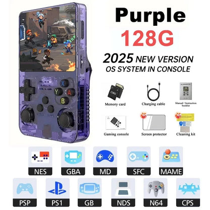 Mini R36S Retro Handheld Video Game Console Linux System Portable Pocket Player Plus gaming stick ps vita box for switch