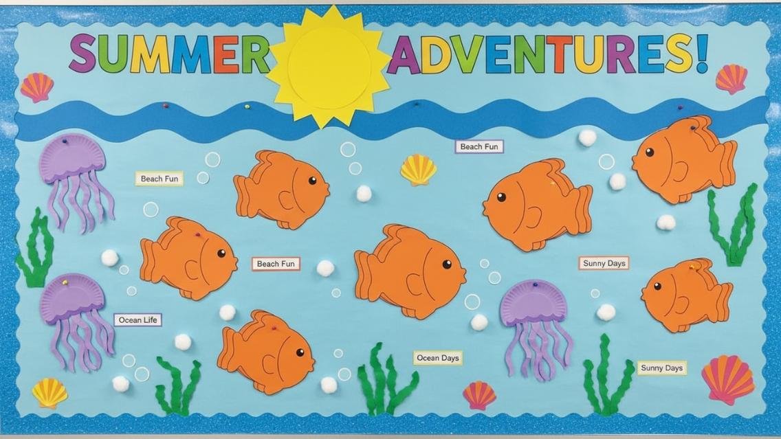 SHAPES ETC. Large Single Color Cut-Out - Fish
