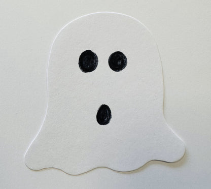 SHAPES ETC. Small Single Color Cut-Out - Ghost
