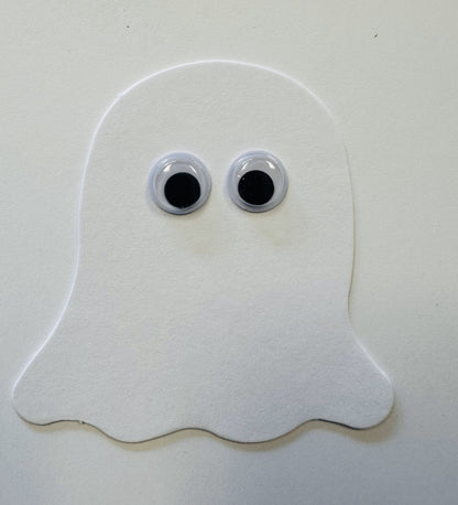SHAPES ETC. Small Single Color Cut-Out - Ghost
