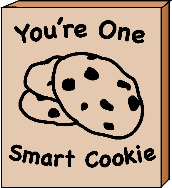 SHAPES ETC. Teacher's Stamp - Smart Cookie