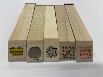 SHAPES ETC.  Incentive Stamp - Back to School Set