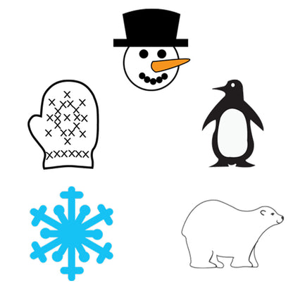 SHAPES ETC. Incentive Stamp - Winter Set