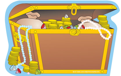 SHAPES ETC.  Large Notepad - Treasure Chest