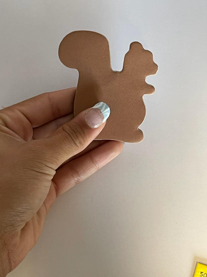 SHAPES ETC. Sticky Shape Notepad - Squirrel
