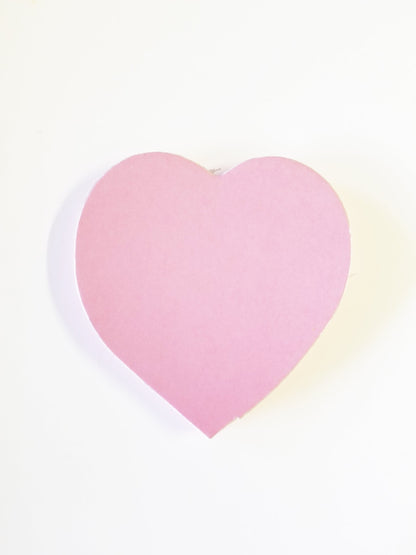 SHAPES ETC. Sticky Shape Notepad - Pink Heart