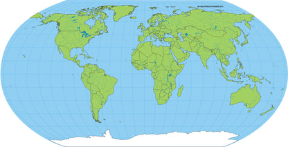 SHAPES ETC. Unlabeled World- Practice Map