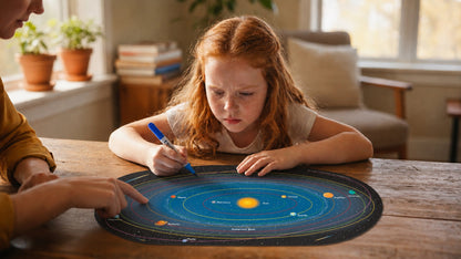 Solar System Labeled- Practice Map