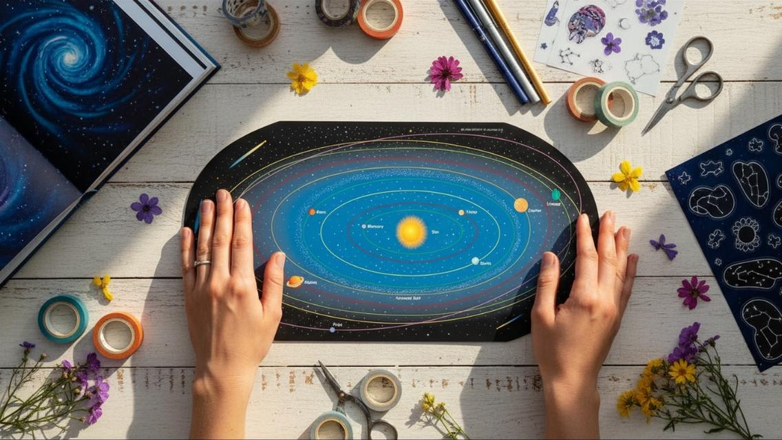 Solar System Labeled- Practice Map