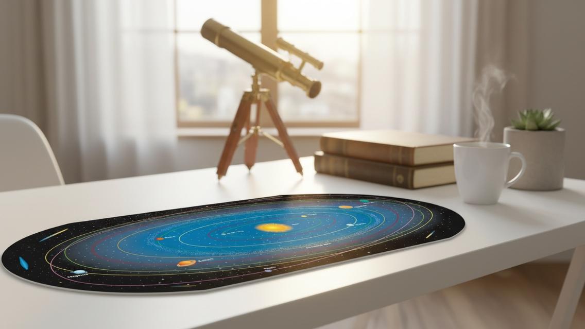 Solar System Labeled- Practice Map