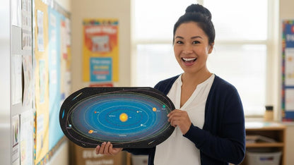 Solar System Labeled- Practice Map