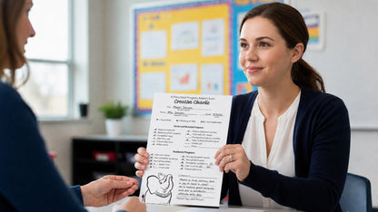 SHAPES ETC.  Notes from Teachers - Creative Charlie Preschool Progress Report
