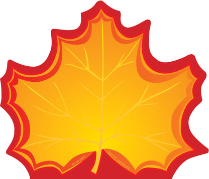 SHAPES ETC. Large Notepad - Maple Leaf