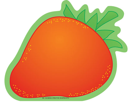 SHAPES ETC. Large Notepad - Strawberry