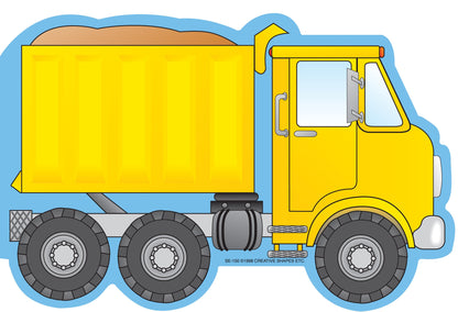 SHAPES ETC. Large Notepad - Dump Truck