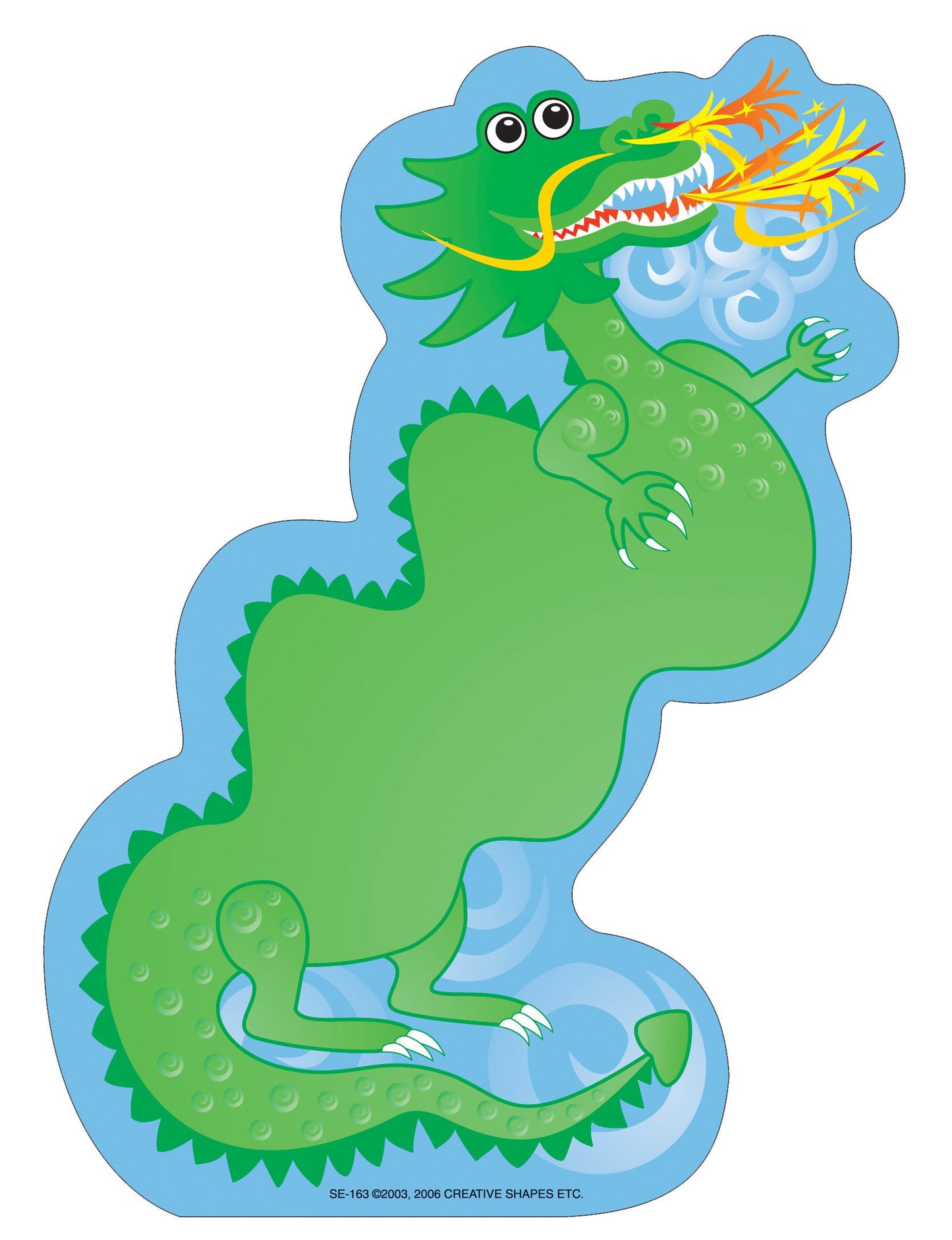 SHAPES ETC. Large Notepad - Dragon