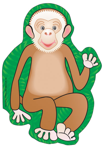 SHAPES ETC. Large Notepad - Monkey