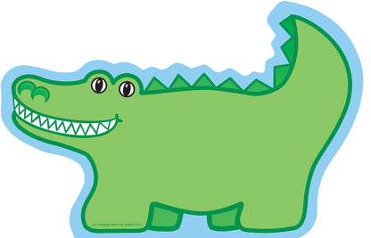 SHAPES ETC. Large Notepad Alligator