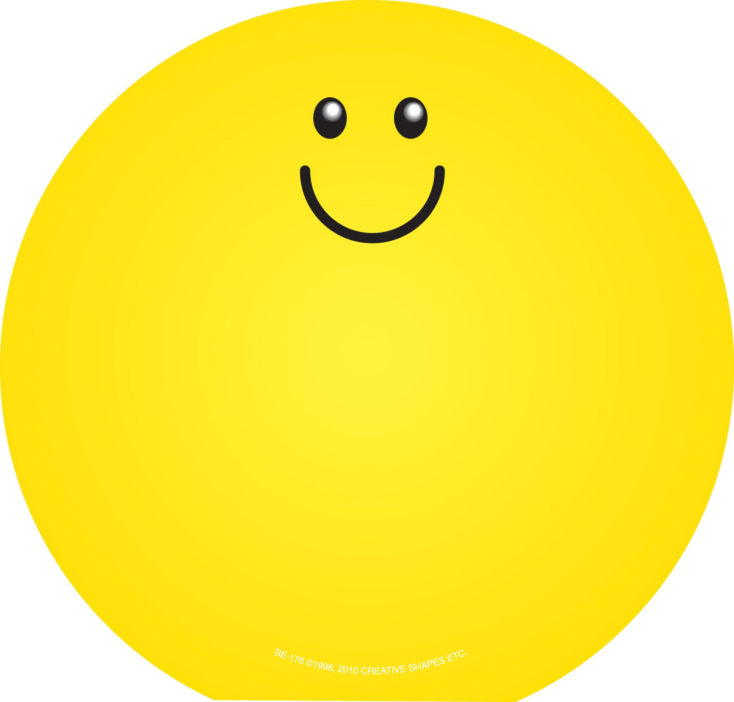 SHAPES ETC. Large Notepad - Smile