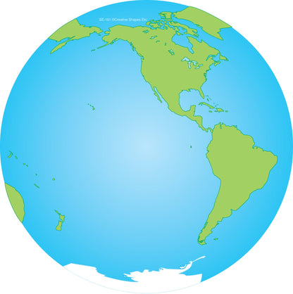 SHAPES ETC. Large Notepad - Earth