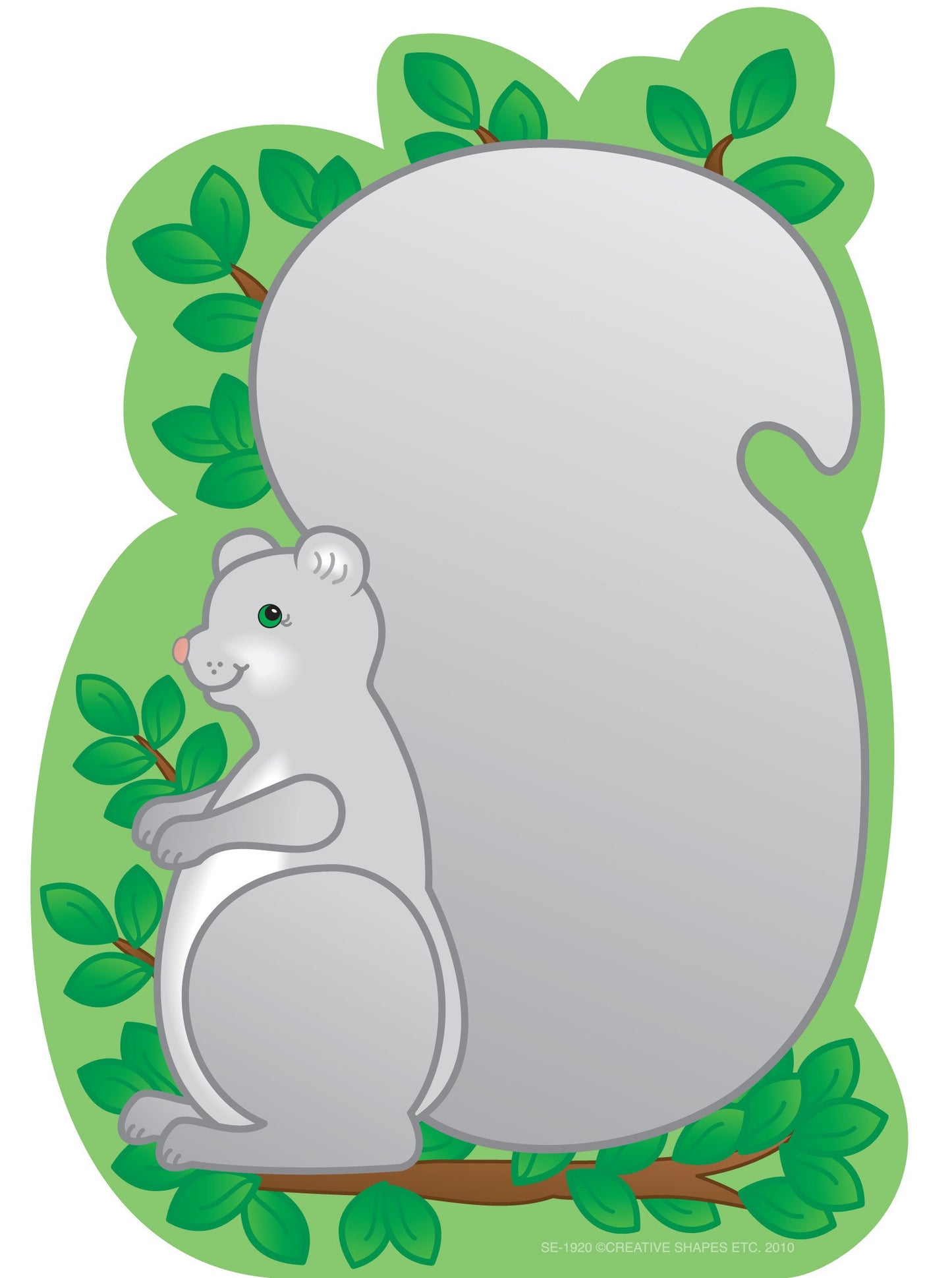 SHAPES ETC. Large Notepad - Squirrel