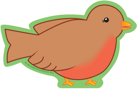 SHAPES ETC. Large Notepad - Robin