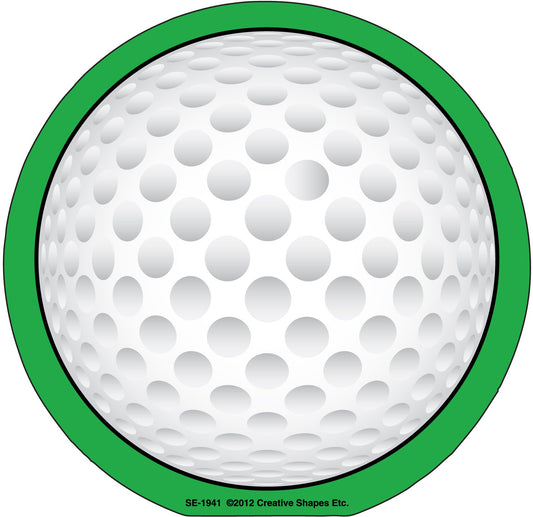 SHAPES ETC. Large Notepad - Golf Ball