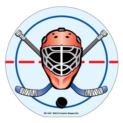 SHAPES ETC. Large Notepad - Hockey