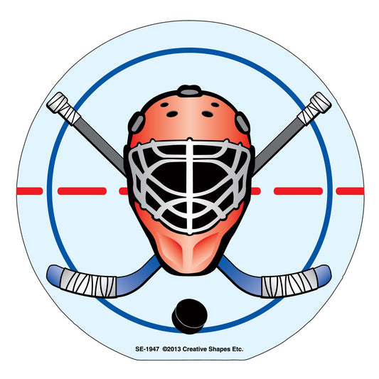 SHAPES ETC. Large Notepad - Hockey