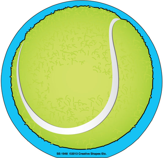 SHAPES ETC. Large Notepad - Tennis Ball