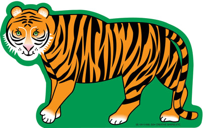 SHAPES ETC. Large Notepad - Tiger