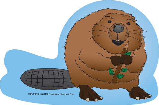 SHAPES ETC. Large Notepad - Beaver