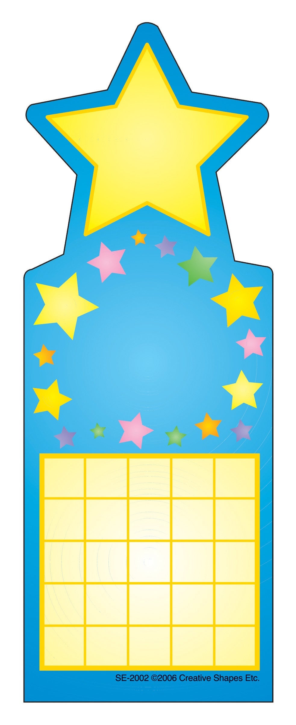 SHAPES ETC. Personal Incentive Chart - Star