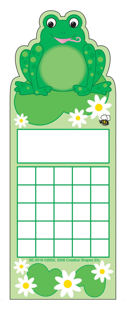 SHAPES ETC. Personal Incentive Chart - Frog